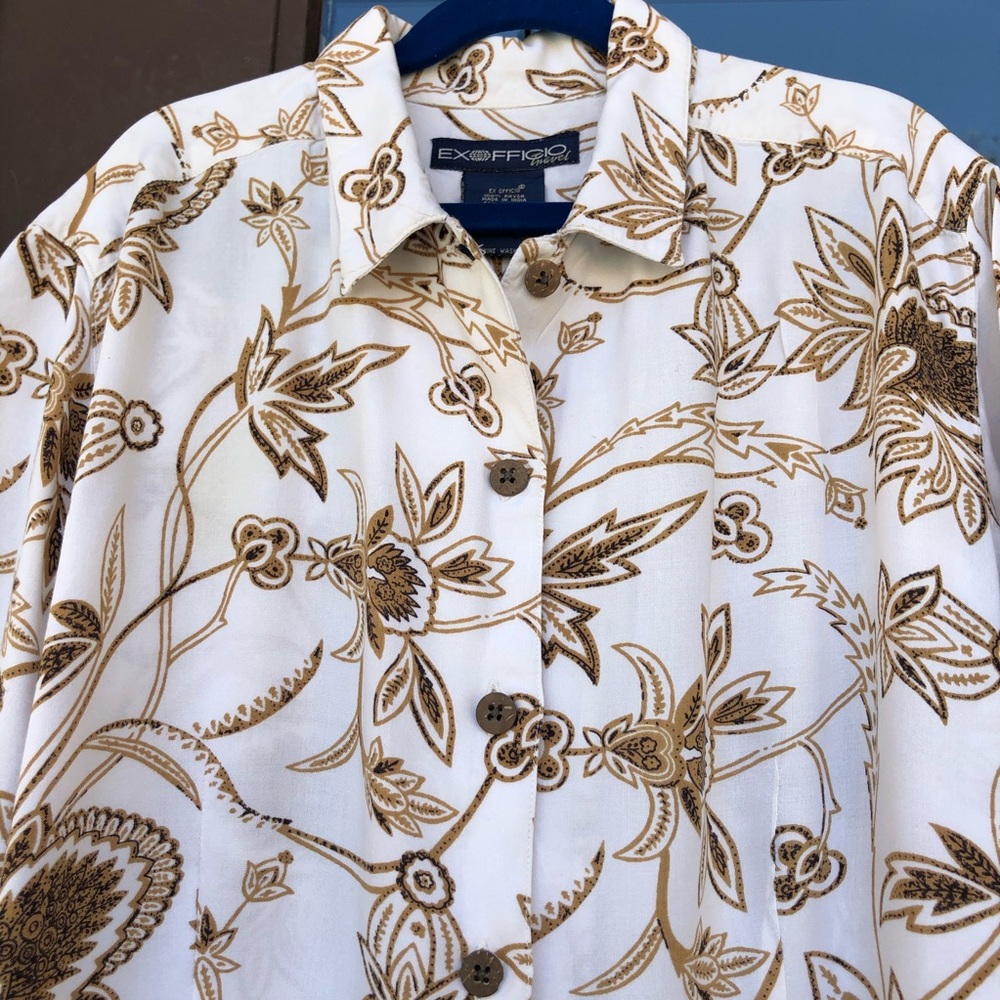 EXOFFICIO Travel Women’s Hawaiian-Style Shirt S